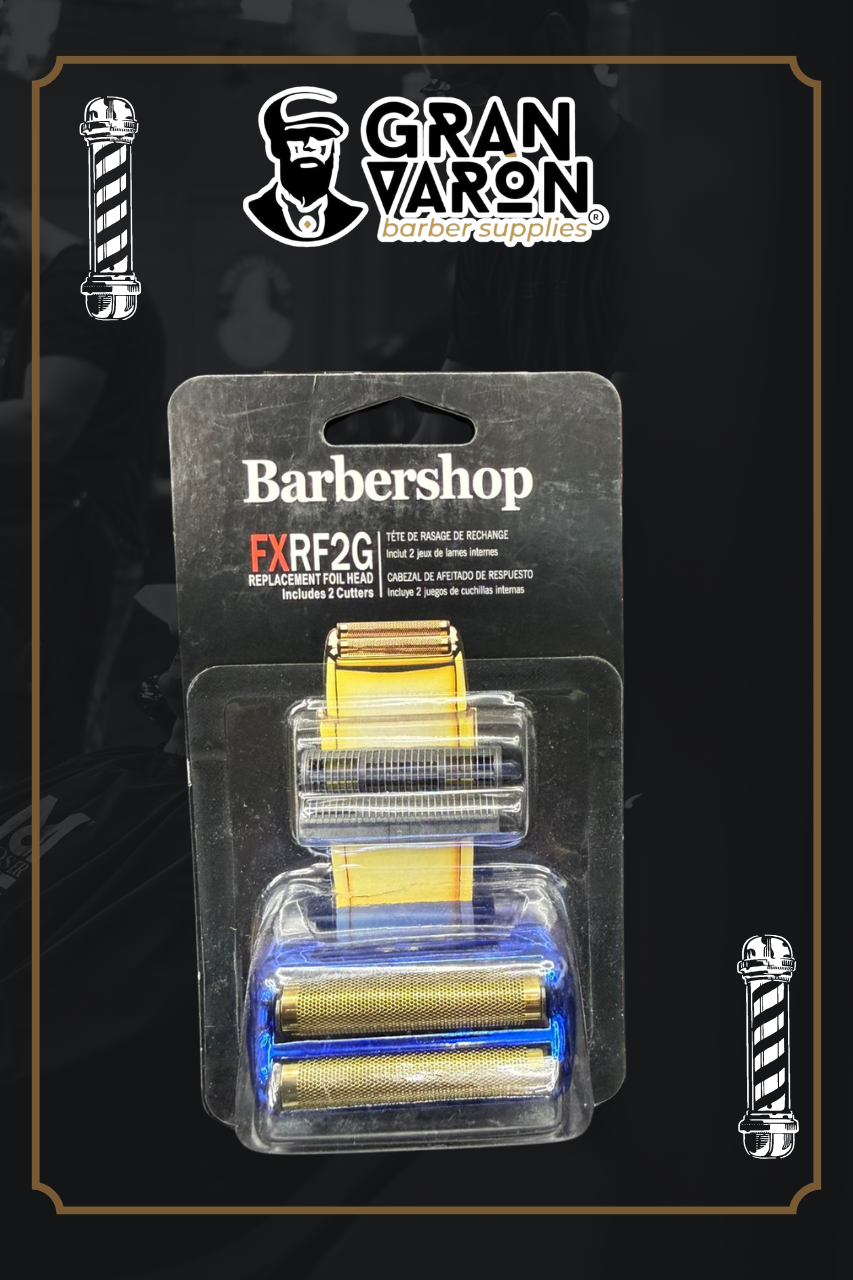 Repuesto de Cabezal de Lámina y Cuchillas FXRF2G – Kit de Doble Hoja para Afeitadoras Profesionales
