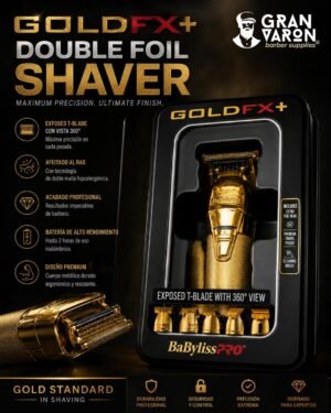 BaBylissPRO GoldFX Outlining Trimmer - Recortadora Profesional de Alto Rendimiento