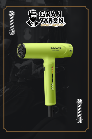 Secador Profesional BaBylissPRO Nano Light Ionic Dryer - Edición Limitada Green Neón con Tecnología Nano Titanium