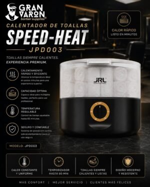 1 Calentador de Toallas JRL Speed-Heat JPD003 – Calentamiento Rápido Profesional