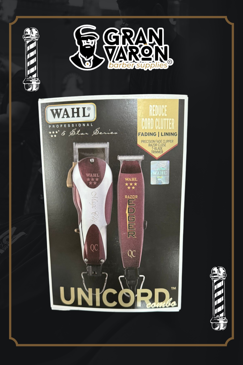 Wahl Professional 5 Star Series: Kit Unicord Combo (Magic Clip + Razor Edger)