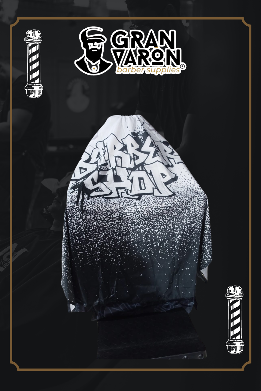 Capa de Barbería Profesional - Edición "Graffiti Fade" | Diseño Barber Shop Urban Art