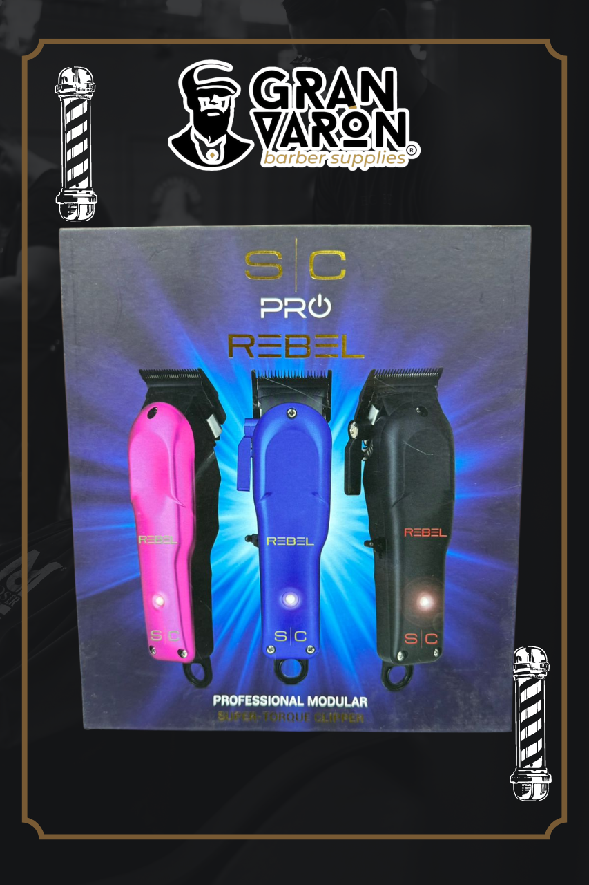 Clipper Profesional StyleCraft Rebel – Motor Super-Torque y Carcasas Modulares Intercambiables