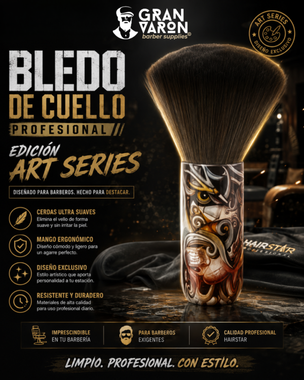 Bledo de Cuello Profesional Hairstar® - Edición Art Series