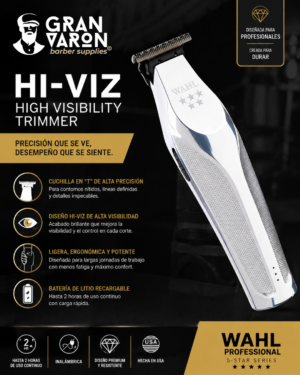 108 Wahl Professional 5-Star Series: Hi-Viz™ High Visibility Trimmer