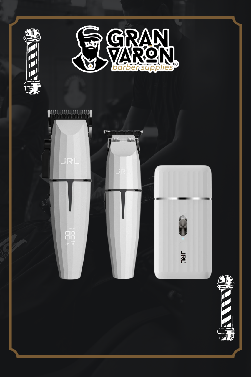 Combo JRL Ghost 2 Collection – Kit Profesional: Clipper 2020C, Trimmer 2020T y Shaver SH2301