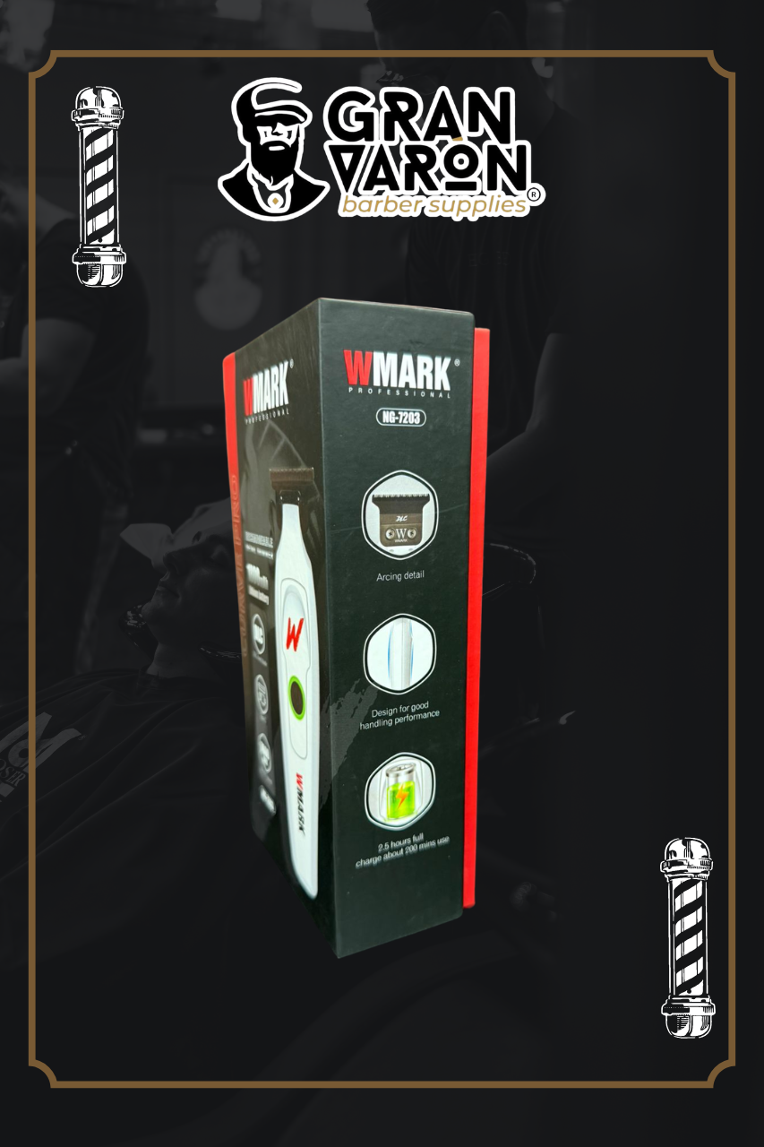 Trimmer Profesional WMARK NG-7203 Curve Pro – Cuchilla DLC y 7,000 RPM