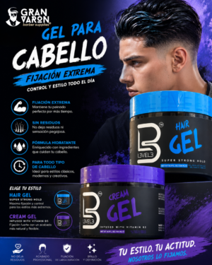 122 L3VEL3 Hair Gel - (500ml)