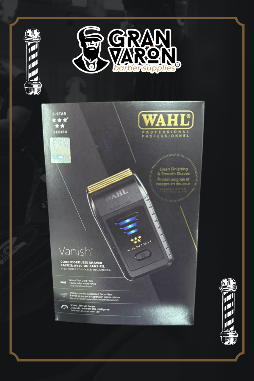 Wahl Professional 5 Star Series: Afeitadora Vanish – Rasurado Preciso e Hipoalergénico