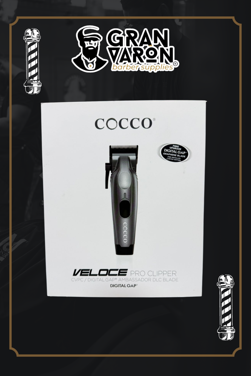 Máquina Clipper Profesional Cocco Veloce – Digital Gap & Graphene Blade
