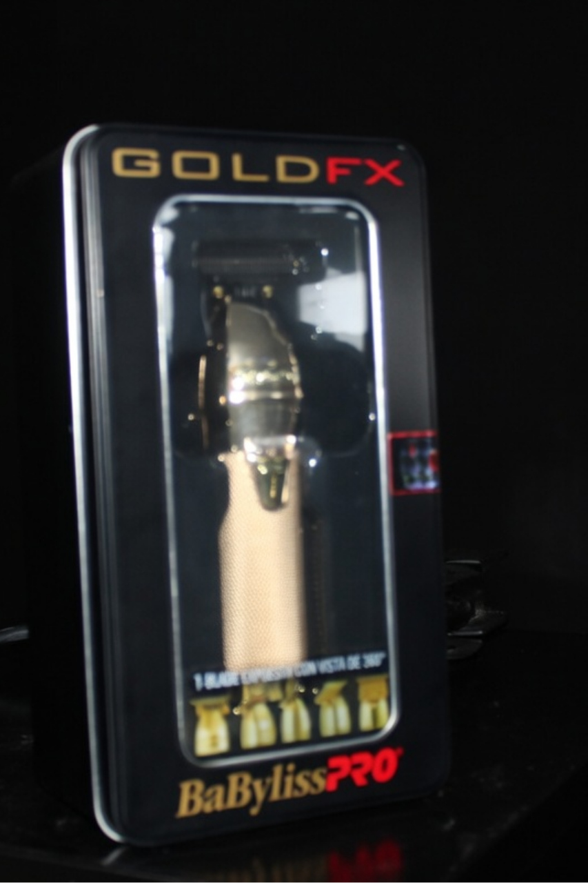 BaBylissPRO GoldFX Outlining Trimmer - Recortadora Profesional de Alto Rendimiento