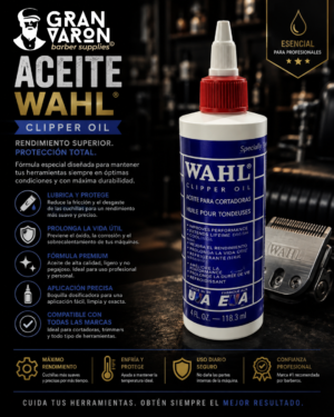 133 Aceite Wahl Clipper Oil (118 ml)