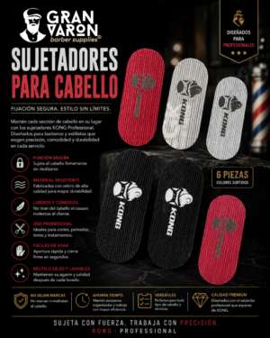 Sujetadores de cabello