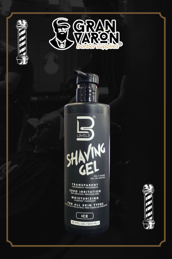 L3VEL3 Shaving Gel - Gel de Afeitar  (500ml)