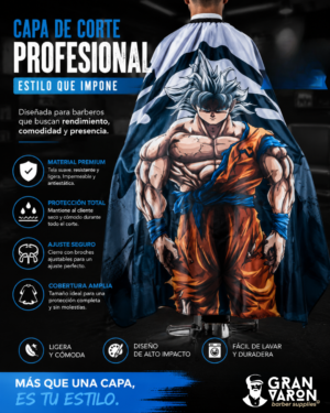 146 Capa de Corte Profesional - Edición Guerrero Ultra | Diseño Anime Legendario HD