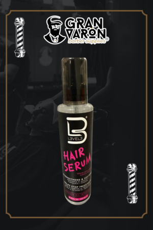 Hair Serum L3VEL3 con Aceite de Argán - Suero Capilar Fortalecedor y Anti-Frizz 200ml