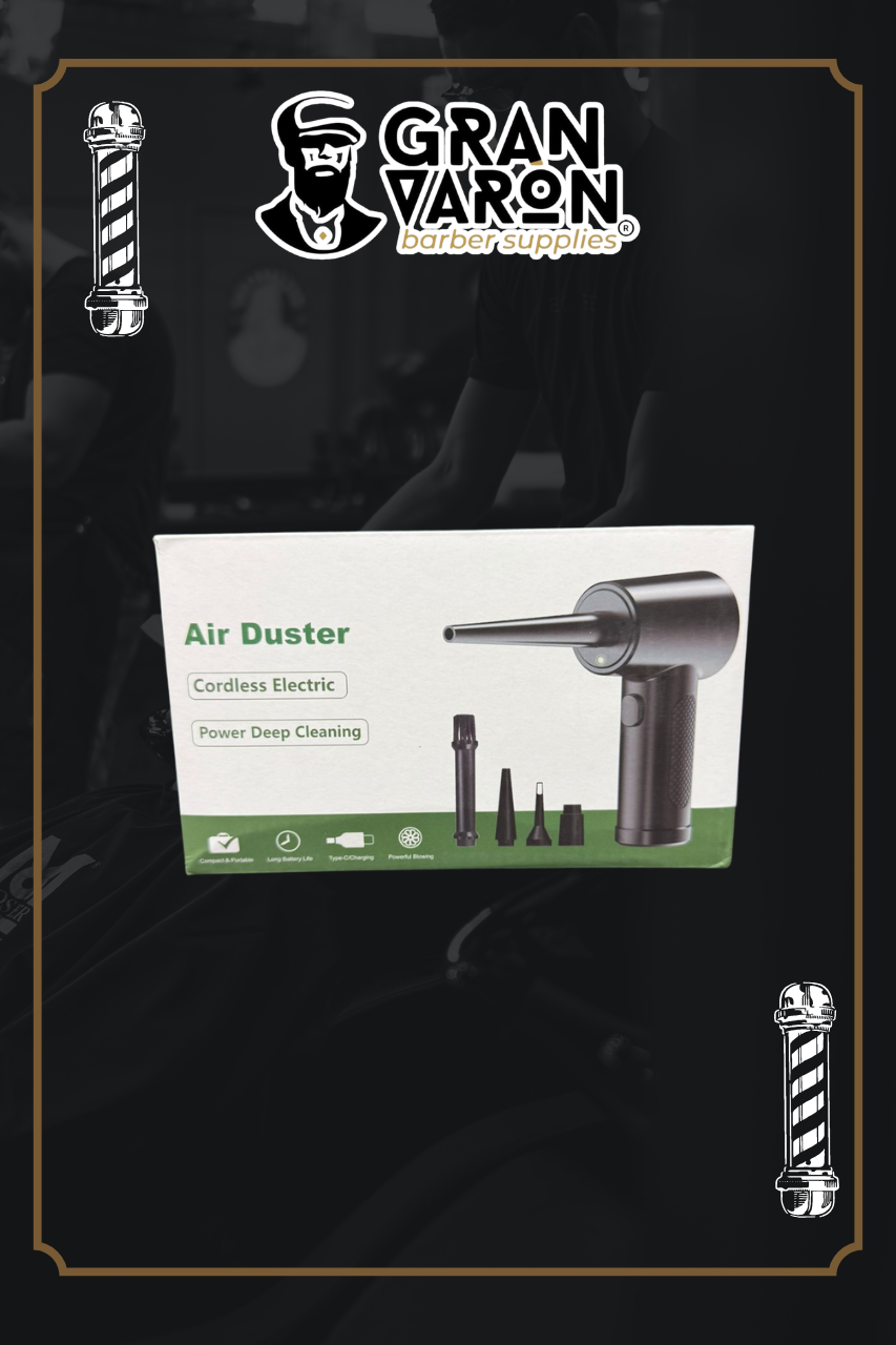 Air Duster Eléctrico Inalámbrico | Soplador de Limpieza Profunda para Barbería y Electrónica