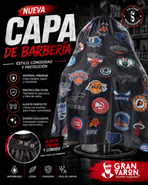 16 Capa de Barbero Profesional - Edición All-Star NBA Teams
