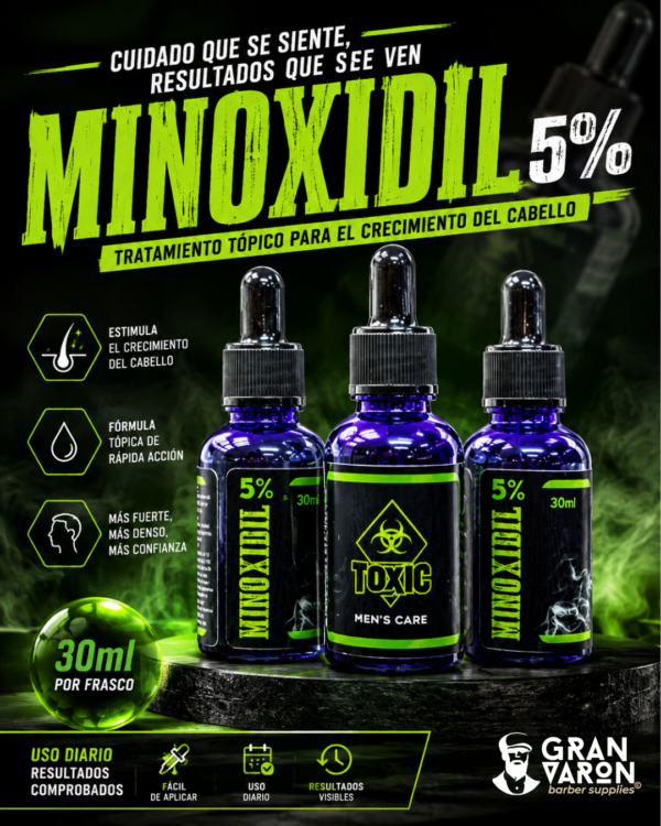 161 Minoxidil 5% Toxic Men's Care