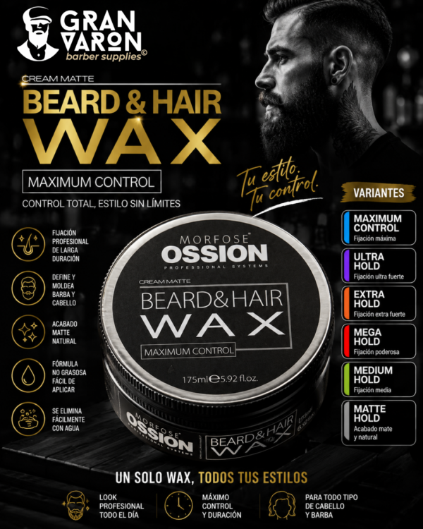 163 Morfose Ossion Beard & Hair Wax