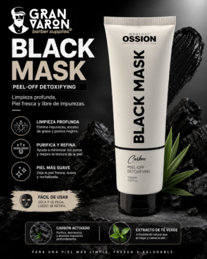 164 Morfose Ossion Black Mask Carbon