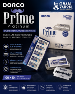 167 Cuchillas Dorco Prime Platinum STP-301