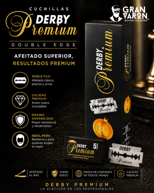 171 Cuchillas Derby Premium Double Edge
