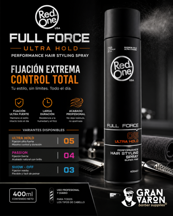 172 Red One Full Force Hair Styling Spray