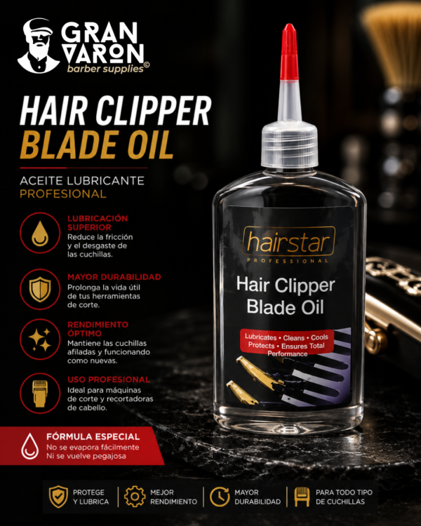 173 Aceite Lubricante Hairstar Professional (120 ml)