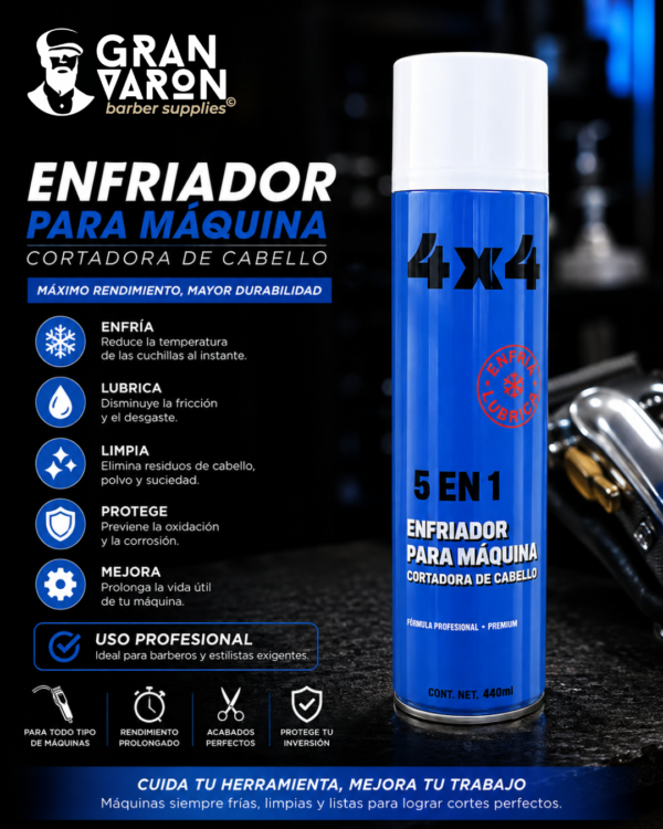 174 4x4 Enfriador para Máquina 5 en 1