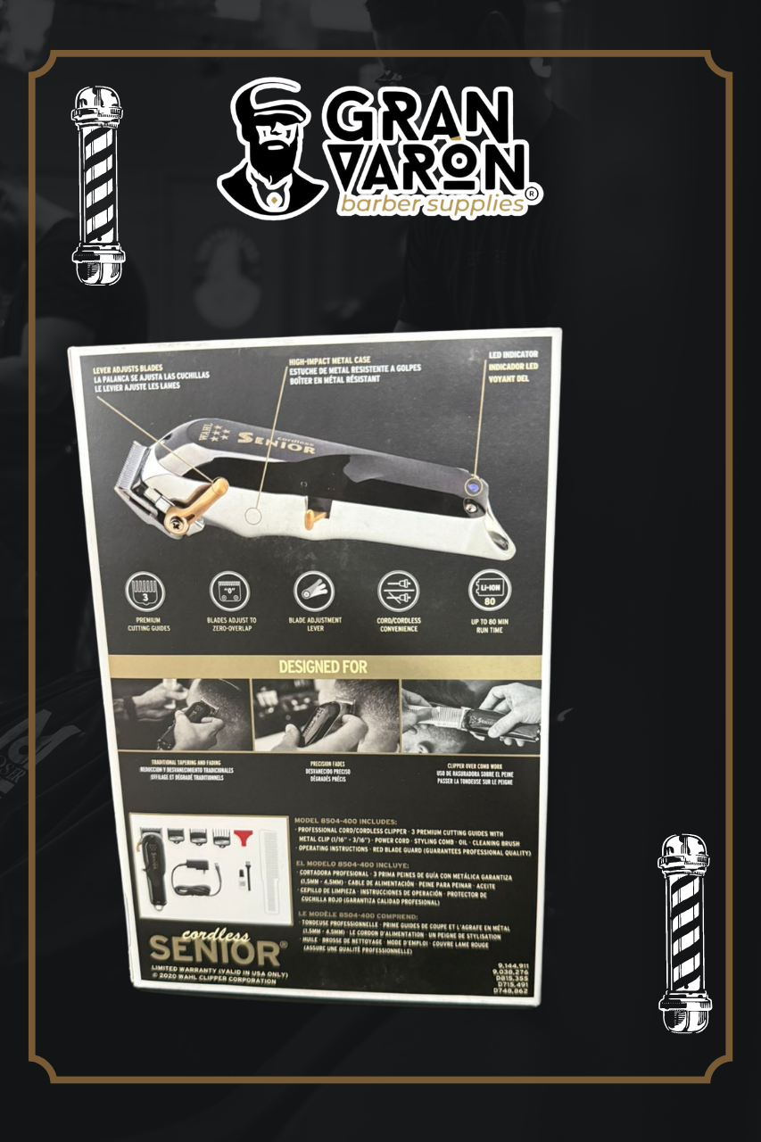 Wahl Professional 5 Star Series: Cordless Senior – Máquina de Corte Inalámbrica de Alto Rendimiento