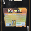 Máquina de Cortar Cabello Profesional Kemei KM-1911 - Motor Brushless 7500 RPM y Cuchillas de Cerámica/DLC