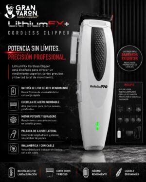 2 LithiumFX+ Cordless Clipper