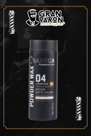 Cera en Polvo BAREGK Professional Barber 04 - Powder Wax + Parfume - 30g