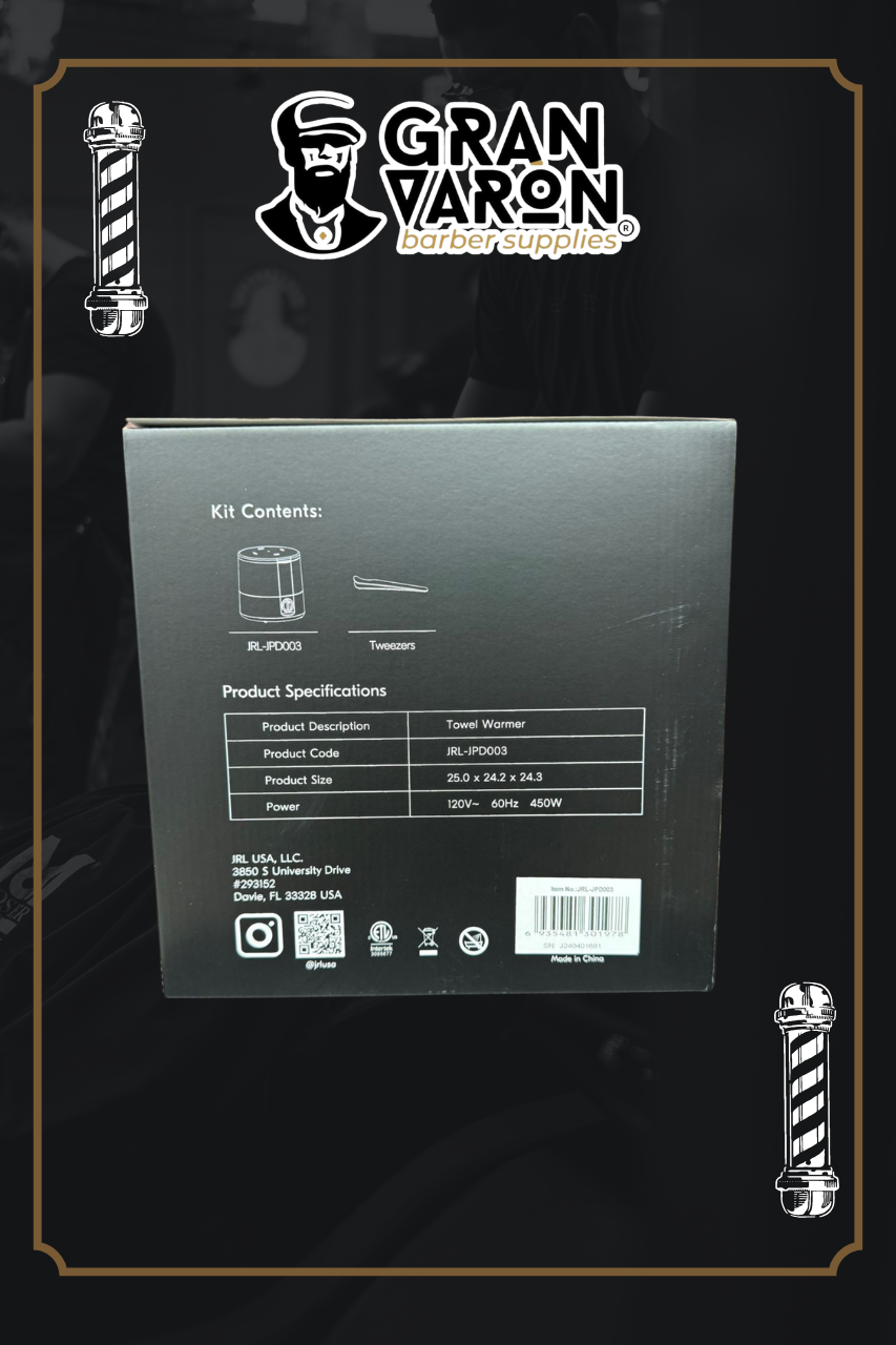 Calentador de Toallas JRL Speed-Heat JPD003 – Calentamiento Rápido Profesional