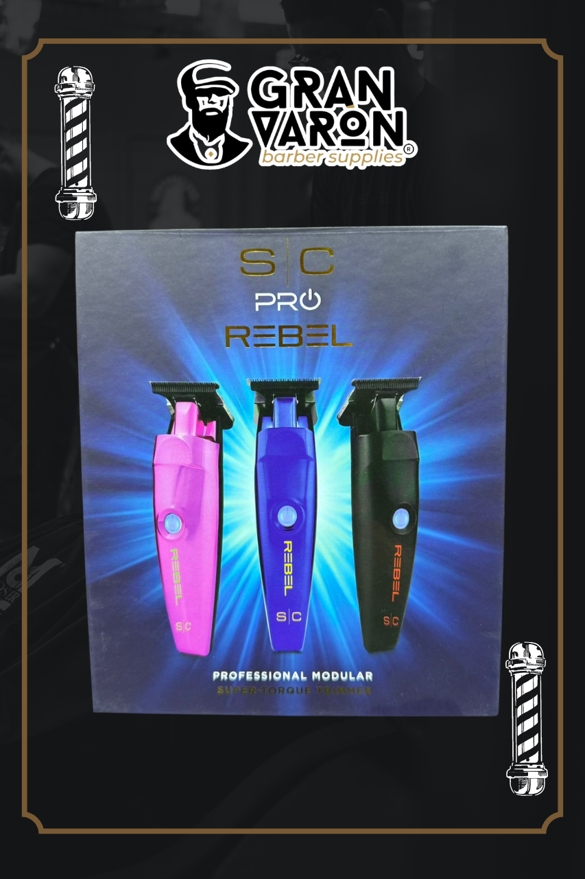 Trimmer Profesional StyleCraft Rebel – Motor Super-Torque y Carcasas Modulares
