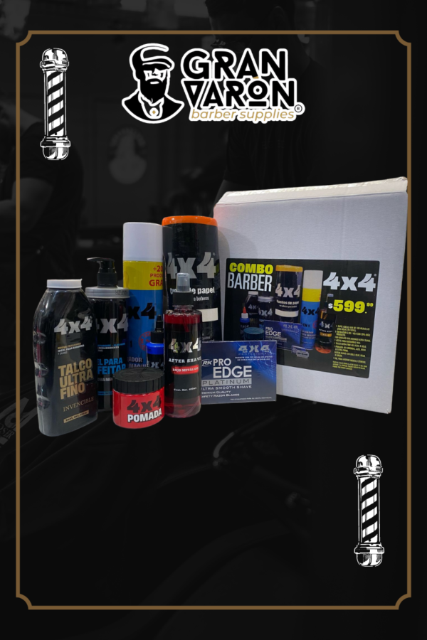 Combo Barber 4X4 Profesional