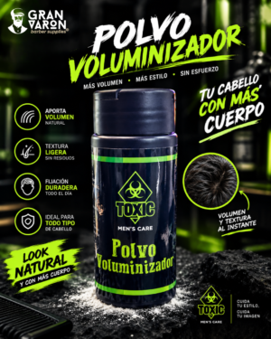 Polvo Voluminizador Toxic Men's Care
