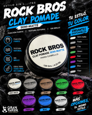 Pomada de Arcilla Rock Bros