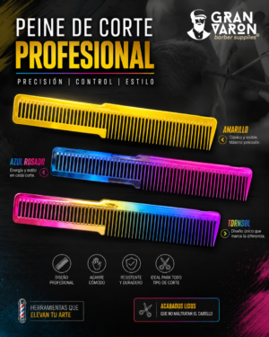 227 Peine de Corte Profesional - Edición Especial