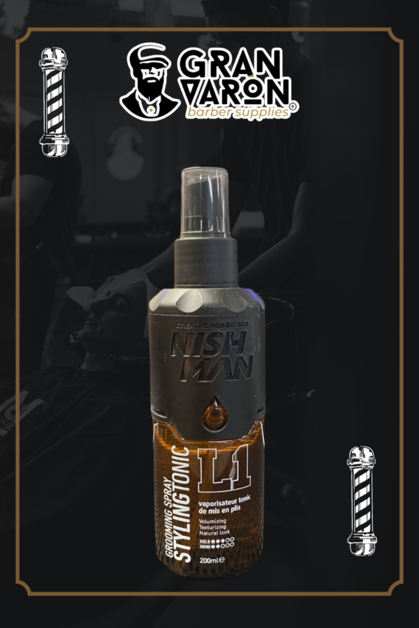 Grooming Spray NISHMAN L1 Styling Tonic – Tónico Texturizante y Voluminizador 200ml