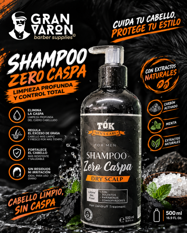 245 Shampoo Zero Caspa: Dry Scalp Treatment