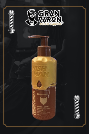 Acondicionador para Barba NISHMAN – Hidratación Profunda y Suavidad con Pantenol 200ml