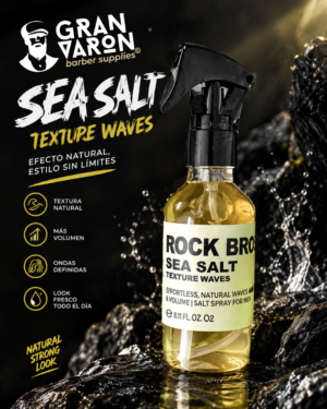 Spray de Sal de Mar Rock Bros - Texturizante Mate 150ml