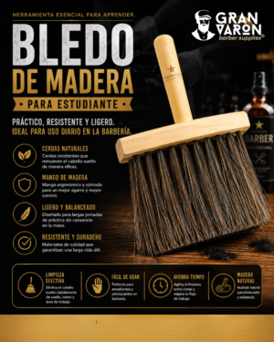 251 Bledo de Madera para Estudiante - ARI® Hair & Style