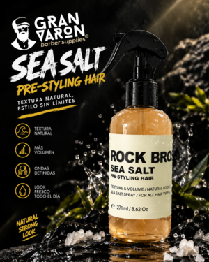 Spray de Sal de Mar Rock Bros Professional - Texturizante Mate 250g