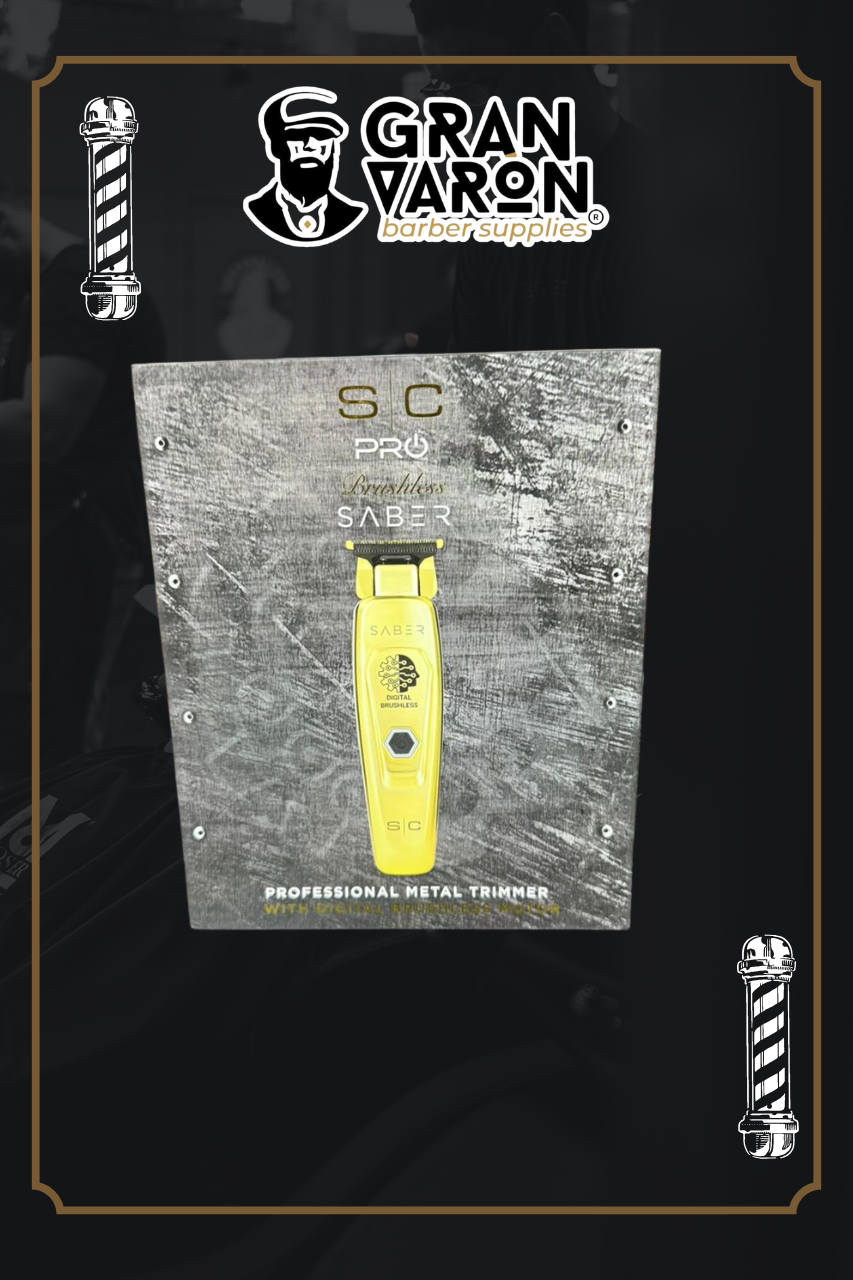 Trimmer Profesional StyleCraft Saber – Motor Digital Brushless y Cuerpo Metálico