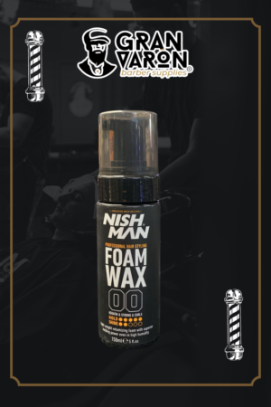 26 Foam Wax NISHMAN 00 – Cera en Espuma para Rizos con Keratina 150ml