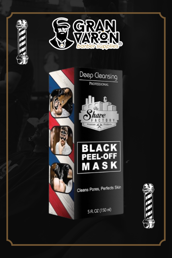 The Shave Factory Black Peel-Off Mask