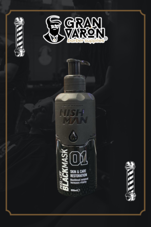 27 Mascarilla Negra NISHMAN 01 Blackmask – Eliminación de Puntos Negros y Purificación 200ml
